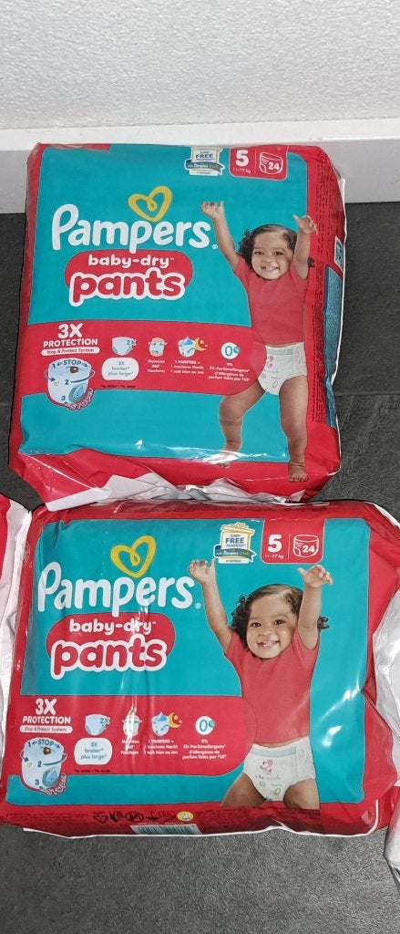 Pampers 2x pak luierbroekjes NIEUW maat 5, Ophalen, Nieuw, Overige typen, Overige merken