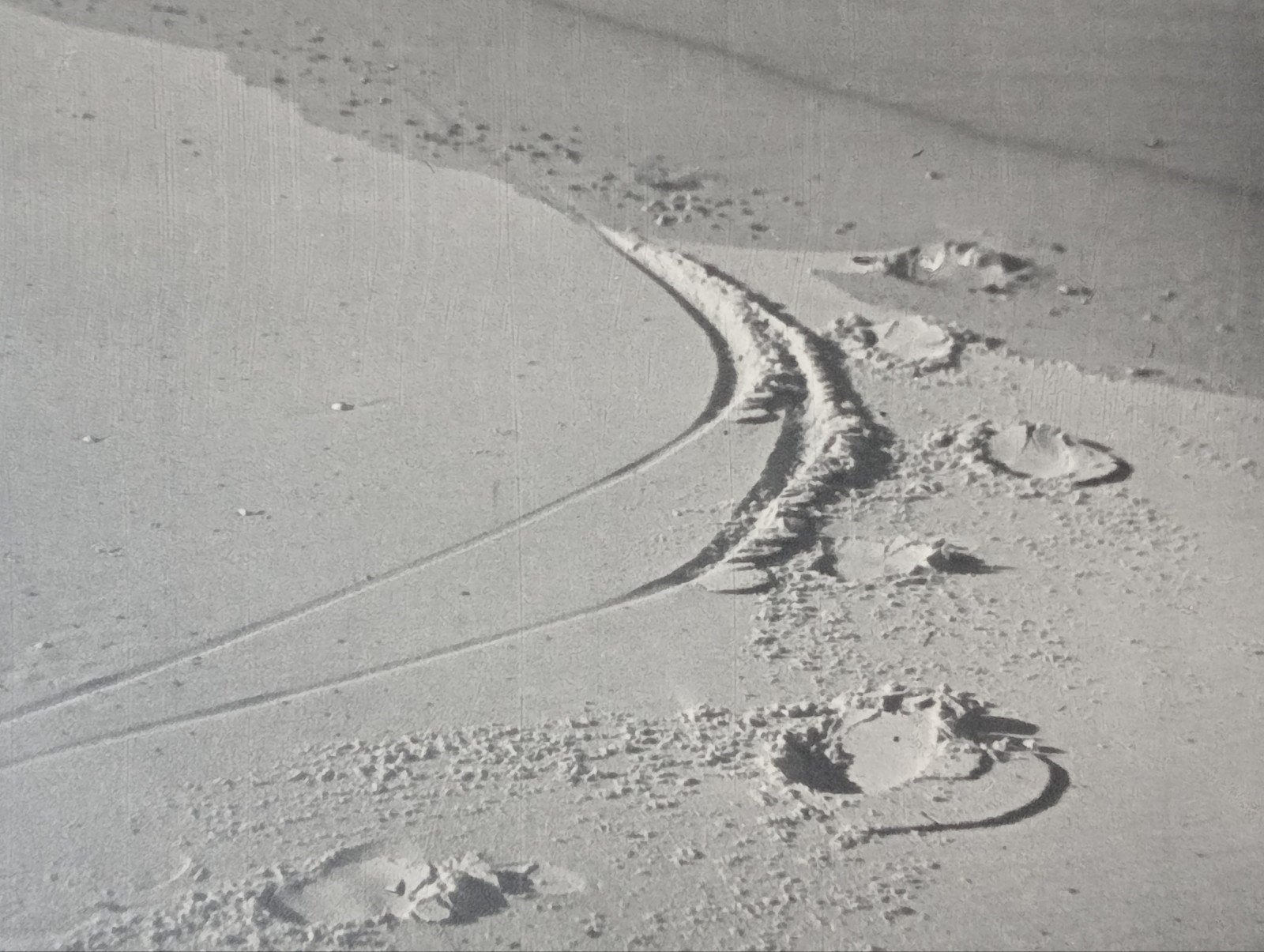 Strand foto jaren 30, Ophalen of Verzenden, Voor 1940, Gebruikt