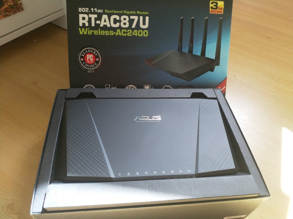 ASUS Router RT-AC87U, Computers en Software, Routers en Modems, Ophalen of Verzenden, Nieuw, Router, Asus router
