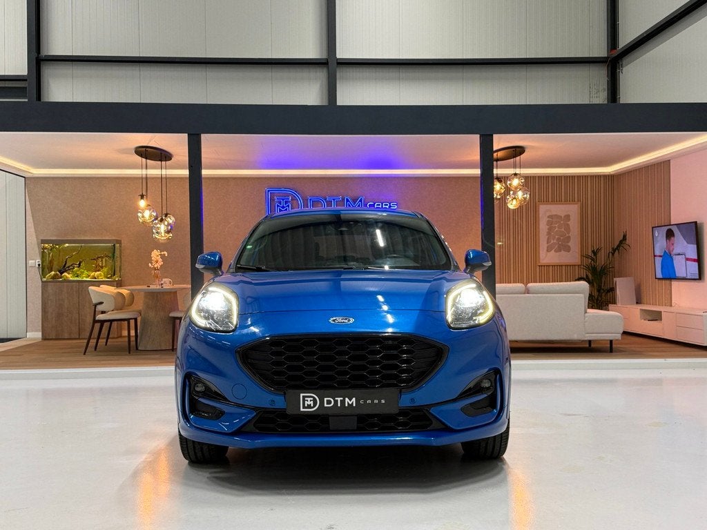 Ford Puma 1.0 EcoBoost Hybrid ST-Line X Trekhaak 155 PK Led, Auto's, Ford, Voorwielaandrijving, Stof, Puma, Euro 6