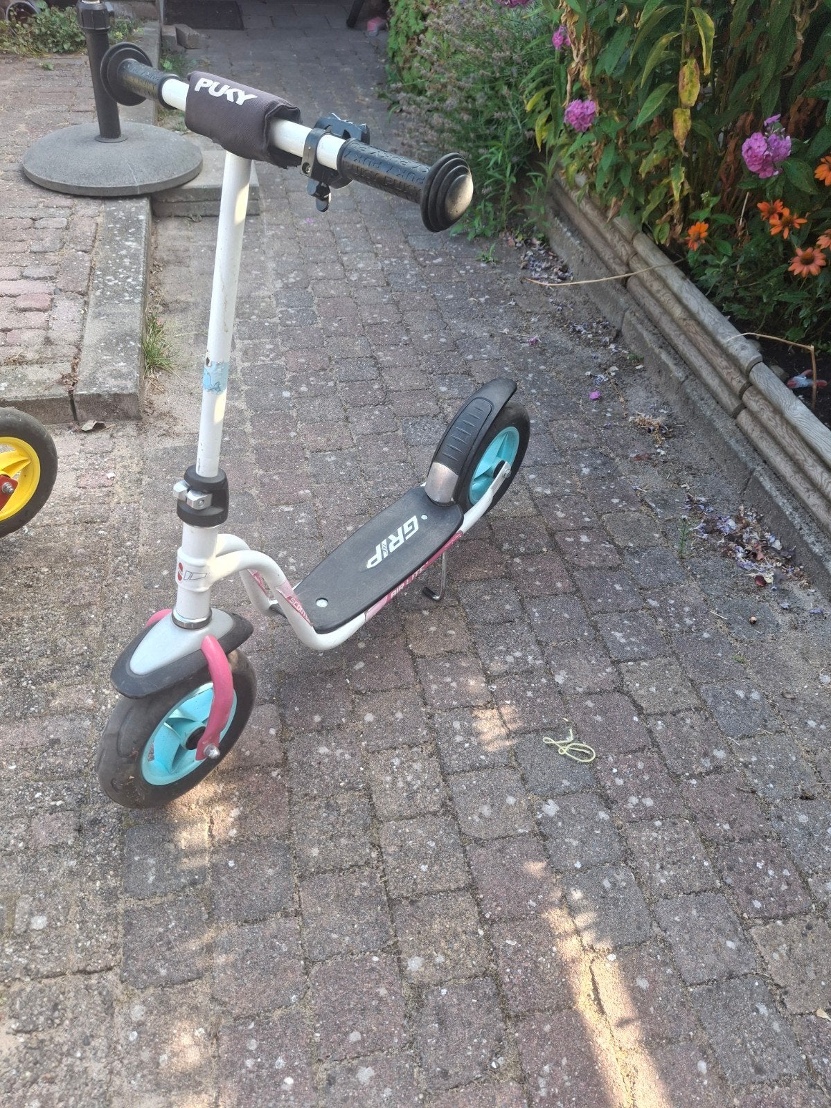 Puky step wit/roze -, Fietsen en Brommers, Steps, Ophalen, Zo goed als nieuw, Gewone step, Puky