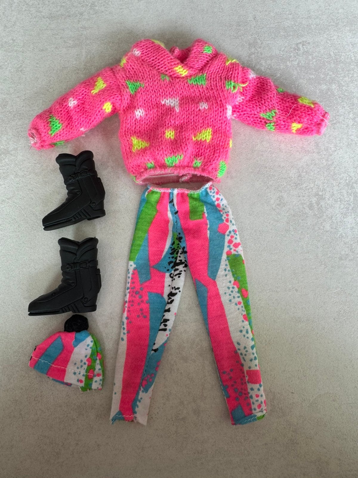 Ken mattel ski fun fashion jaren 90, Ophalen of Verzenden, Gebruikt, Kleertjes