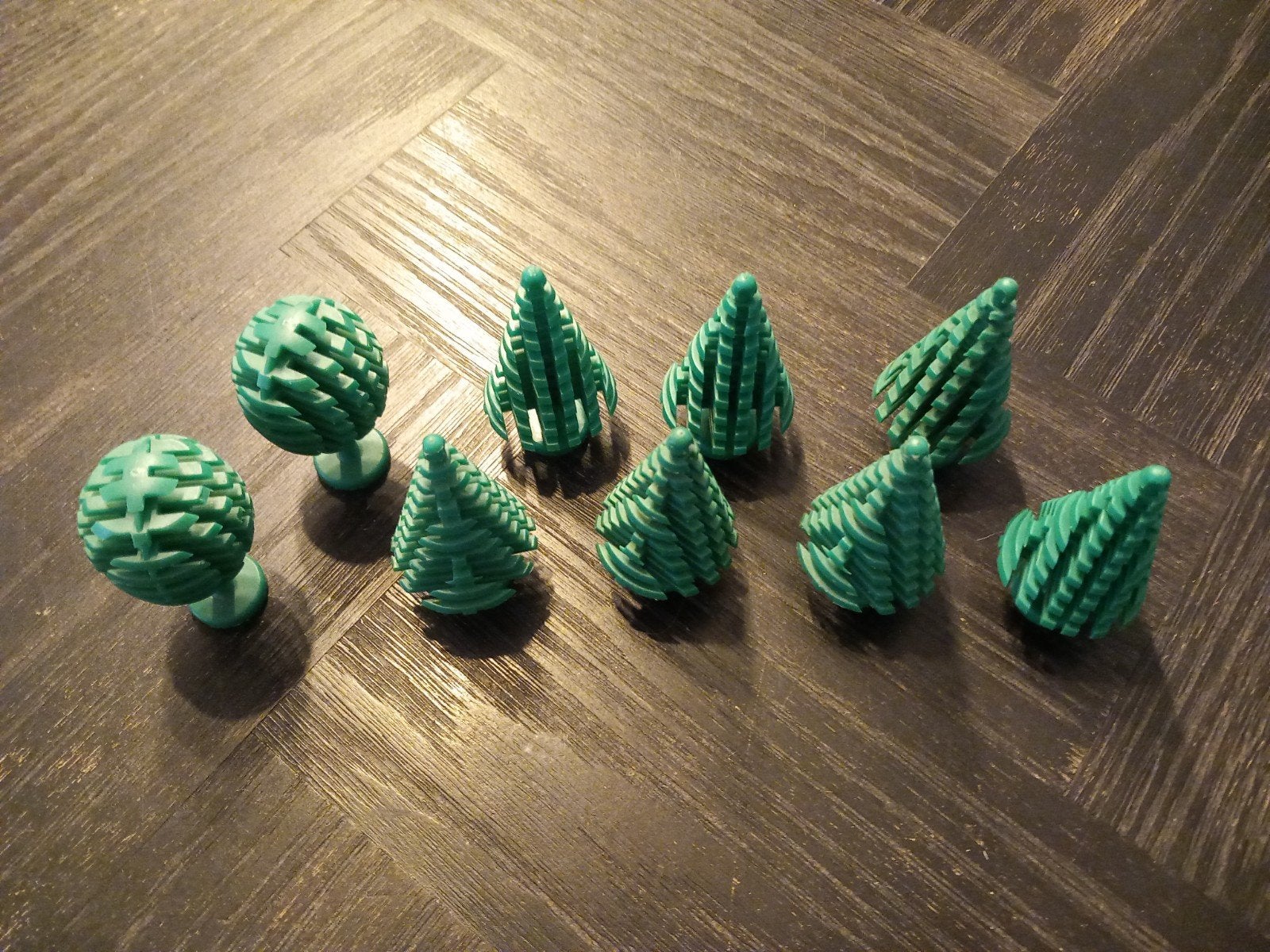 Set van 8 groene lego bomen, Kinderen en Baby's, Speelgoed | Duplo en Lego, Ophalen of Verzenden, ., ., .