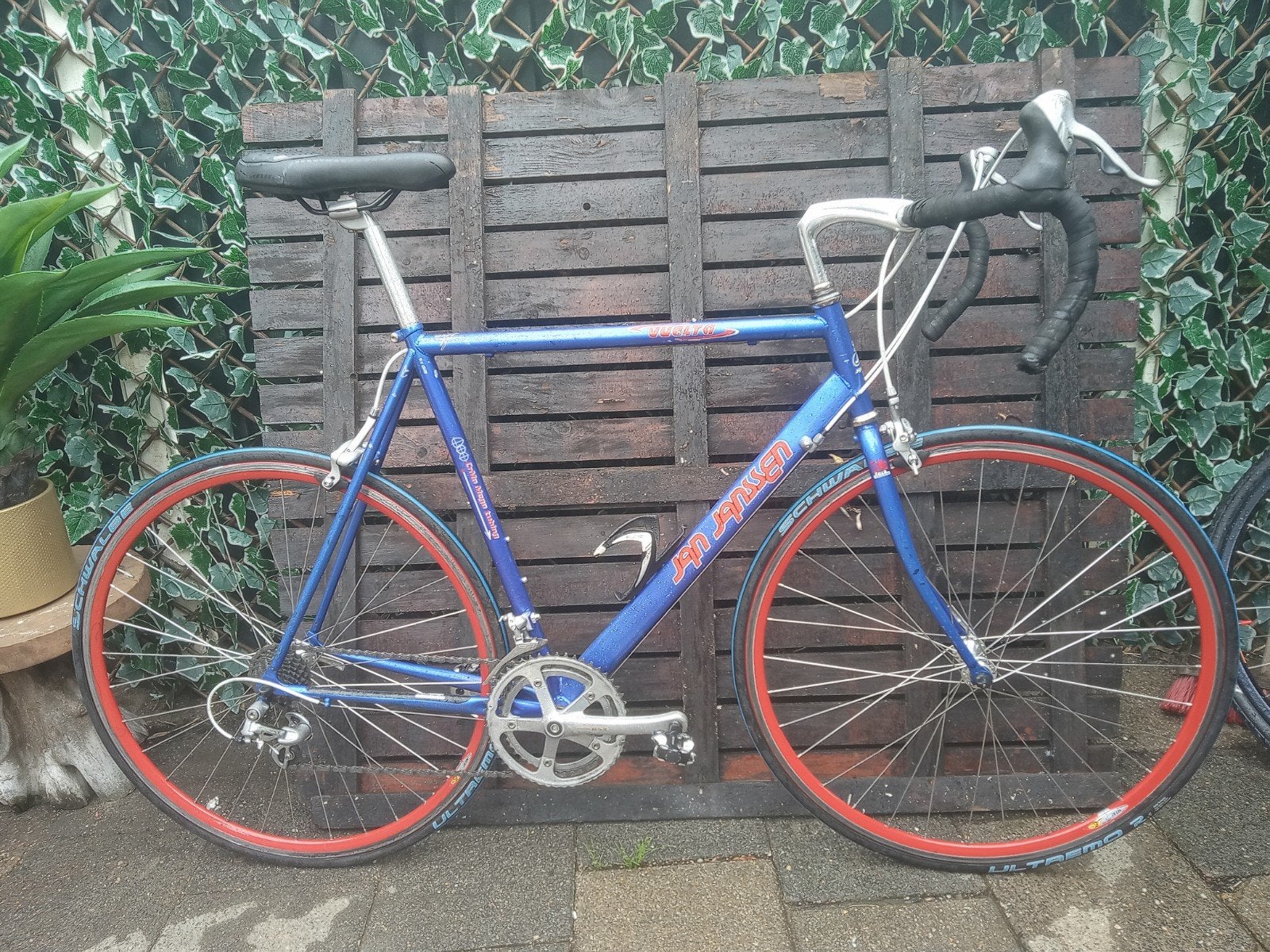 Jan Janssen racefiets schuurvonds, Gebruikt, Aluminium, Meer dan 20 versnellingen, Ophalen