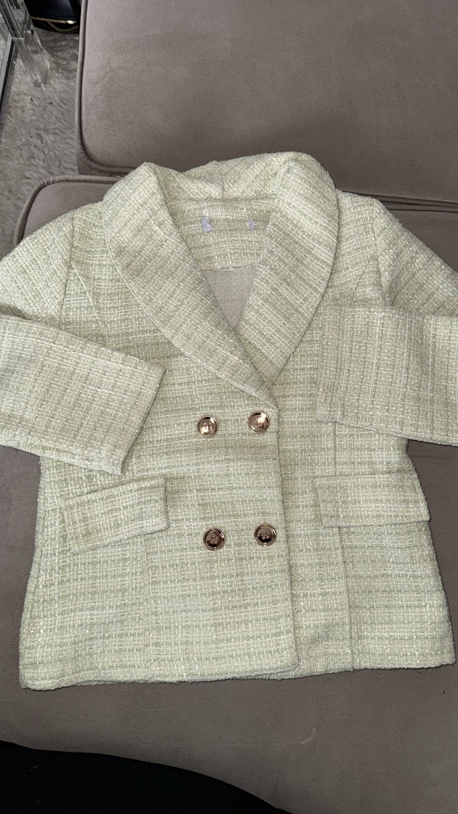 Blazer 116, Verzenden, Zo goed als nieuw, Meisje, Jas