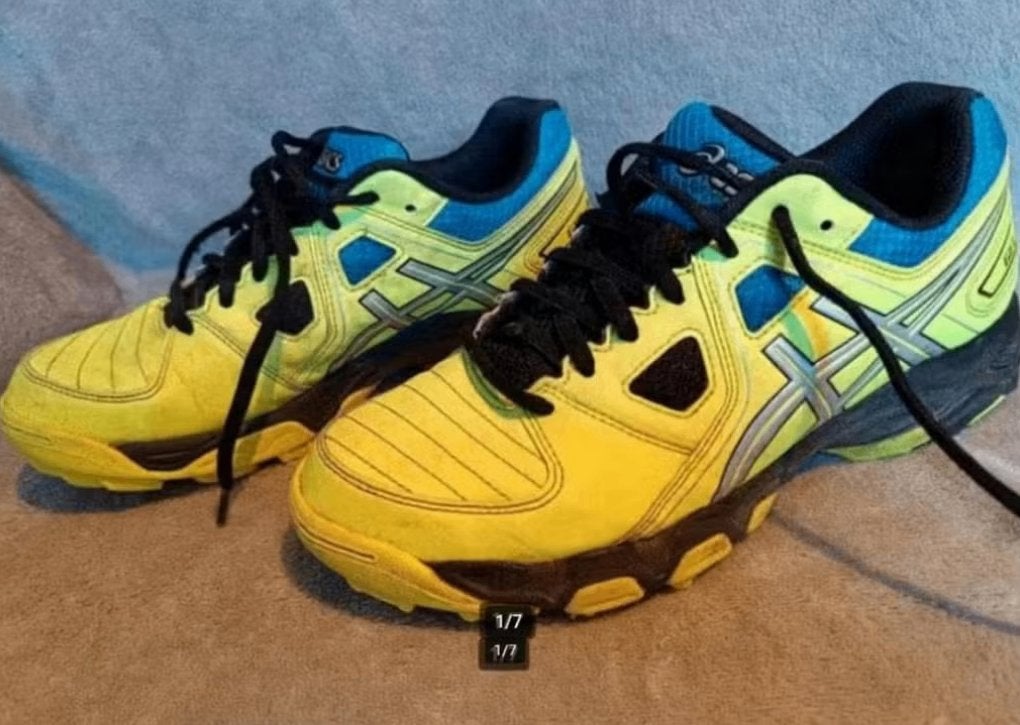Asics gel blackheath 5 maat 37,5 (23,5cm) hockeyschoenen, Gebruikt, Schoenen, Ophalen of Verzenden