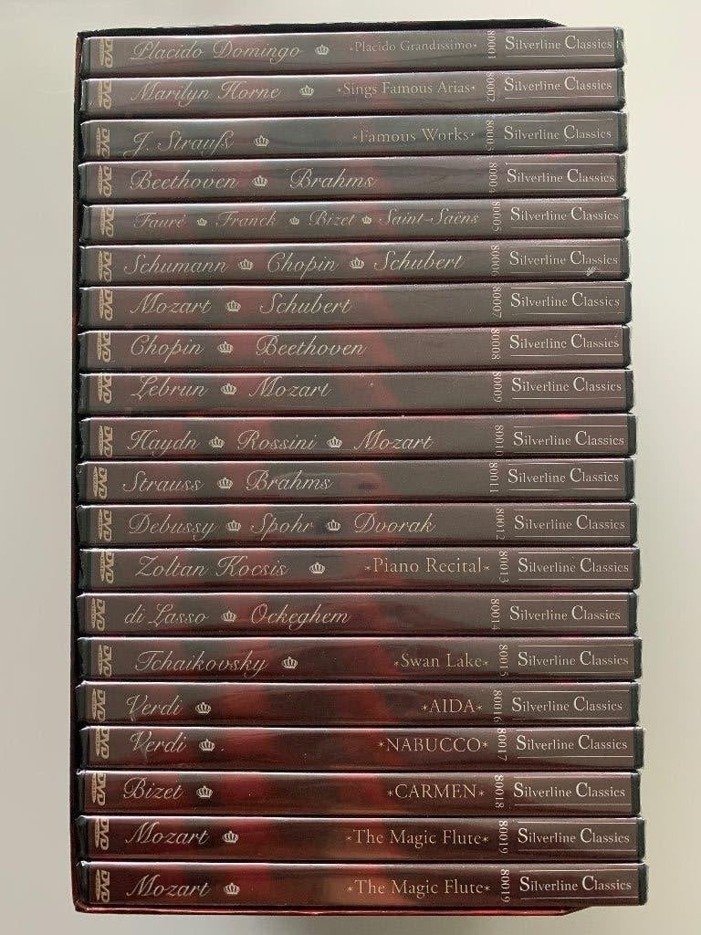 Silverline classical highlights collection - 20 DVD box, Cd's en Dvd's, Alle leeftijden, Inclusief doosje, Ophalen of Verzenden