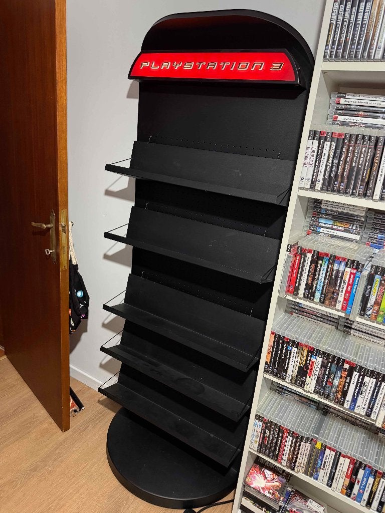 Winkeldisplay voor Sony PlayStation 3 games, Spelcomputers en Games, Phat, Ophalen of Verzenden, Zo goed als nieuw, 60 GB
