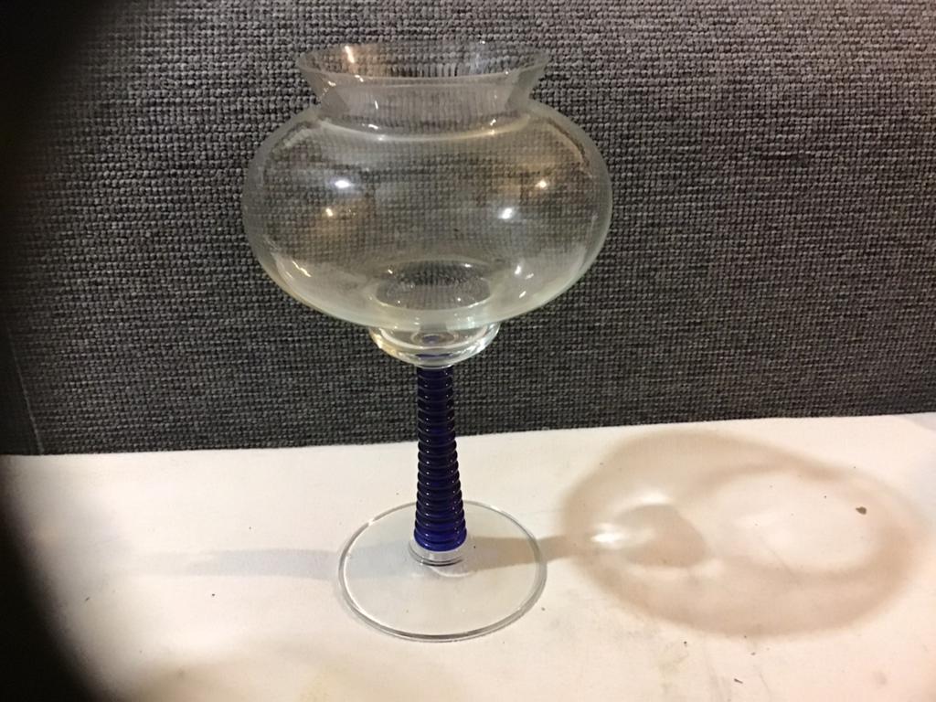 Kaarsenstandaard glas, Ophalen of Verzenden, Zo goed als nieuw, Overige materialen