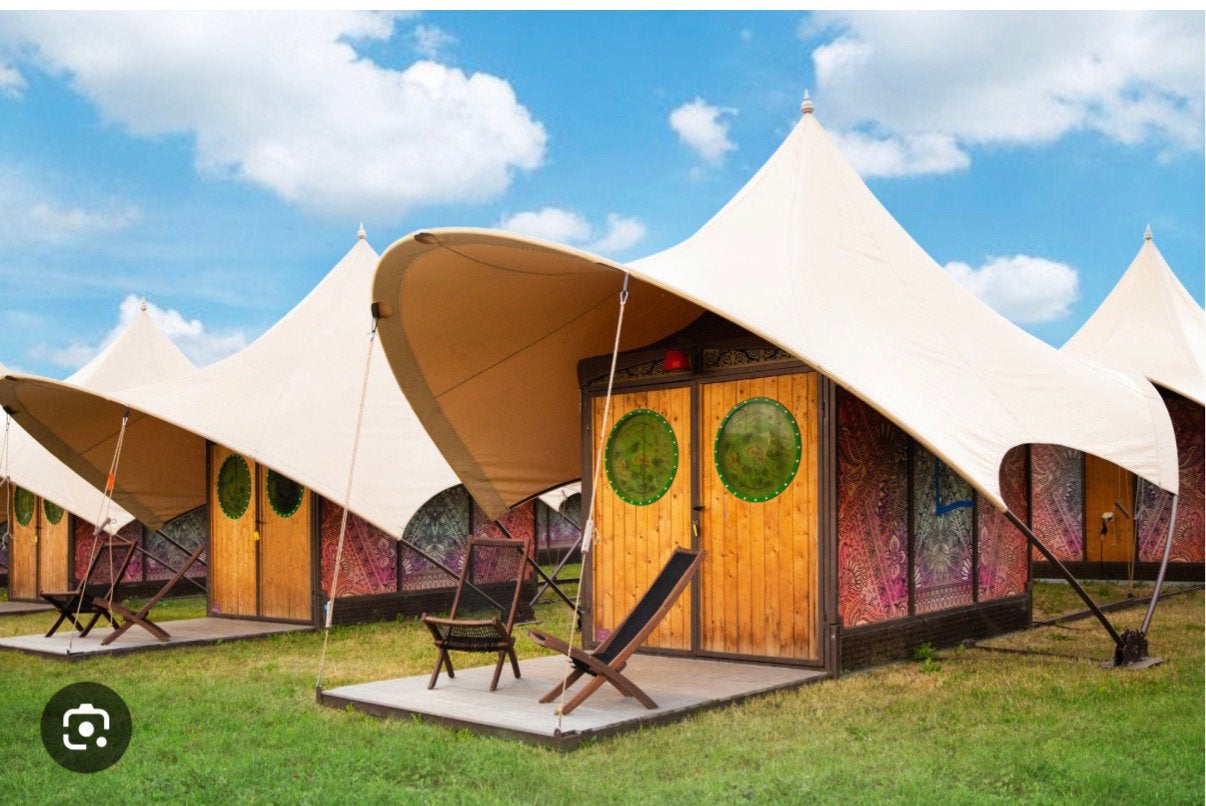 Lowlands Glamping tent 4 personen ticket, Eén persoon, Ticket of Toegangskaart