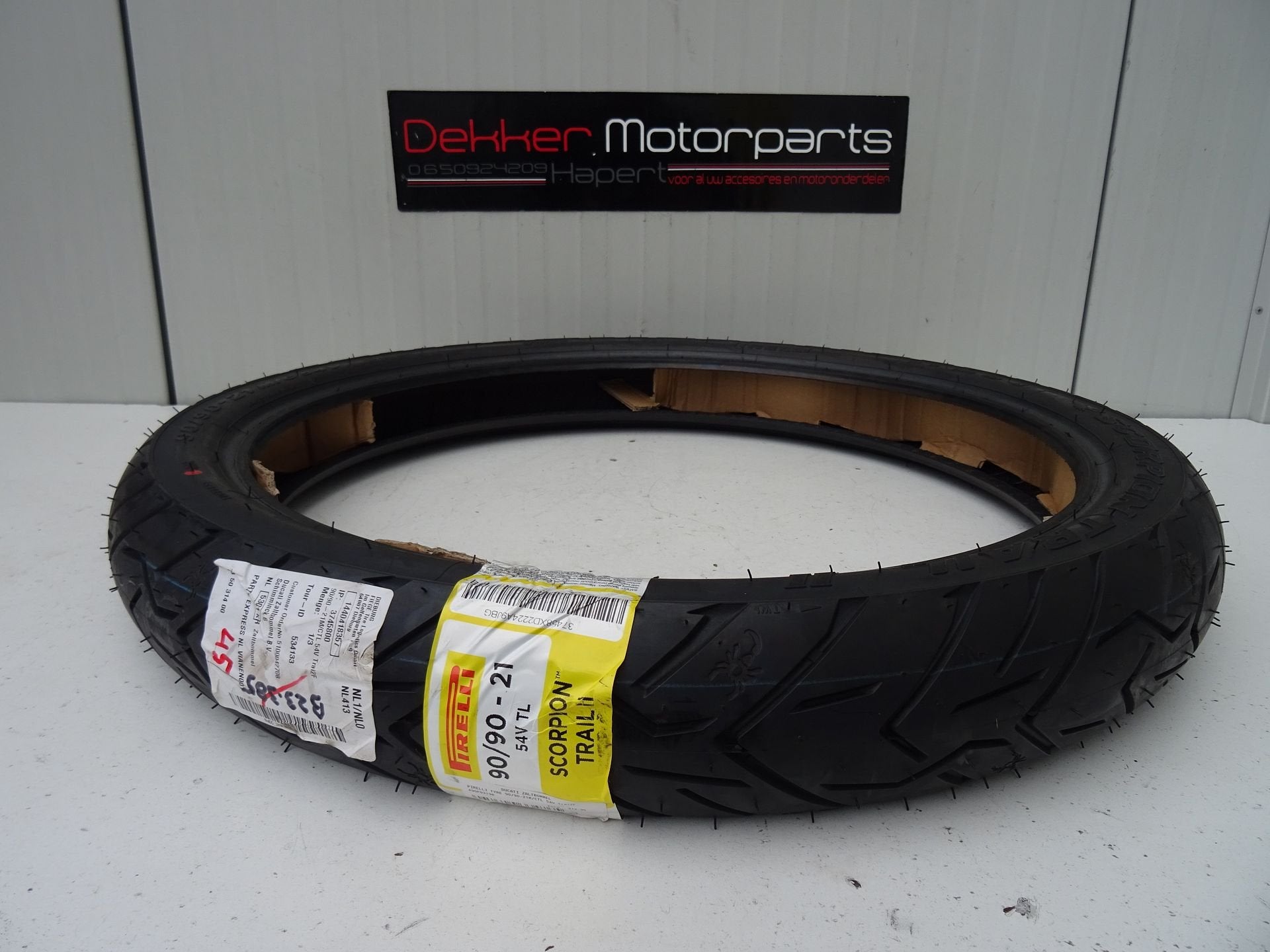 Pirelli Scorpion Trail II Voorband # 90/90-21 #Dot 24 #Nieuw, Motoren, -, -, Nieuw, Ophalen of Verzenden