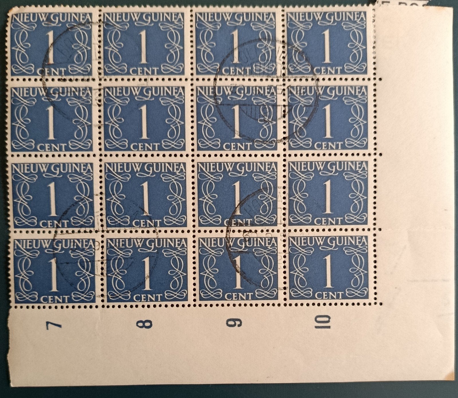 Ned. Nieuw Guinea - 1950-1953, Ophalen of Verzenden, Gestempeld, Nieuw-Guinea