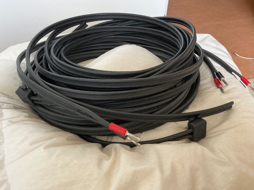NAIM NACA5 luidsprekerkabels (diverse lengte), Ophalen of Verzenden, Gebruikt, 60 tot 120 watt, Overige merken