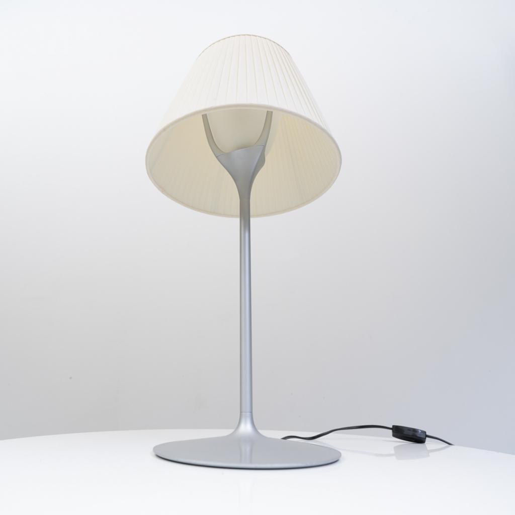 4x Floss Romeo Soft Tafellamp Wit/Glas, Huis en Inrichting, Lampen | Tafellampen, Niet ingevuld, Niet ingevuld, Zo goed als nieuw
