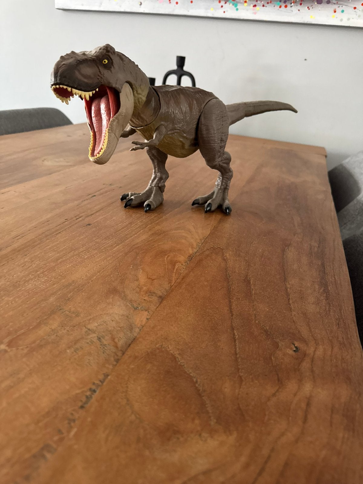Jurassic world t rex, Ophalen, Zo goed als nieuw, Paard, Beeldje of Figuurtje