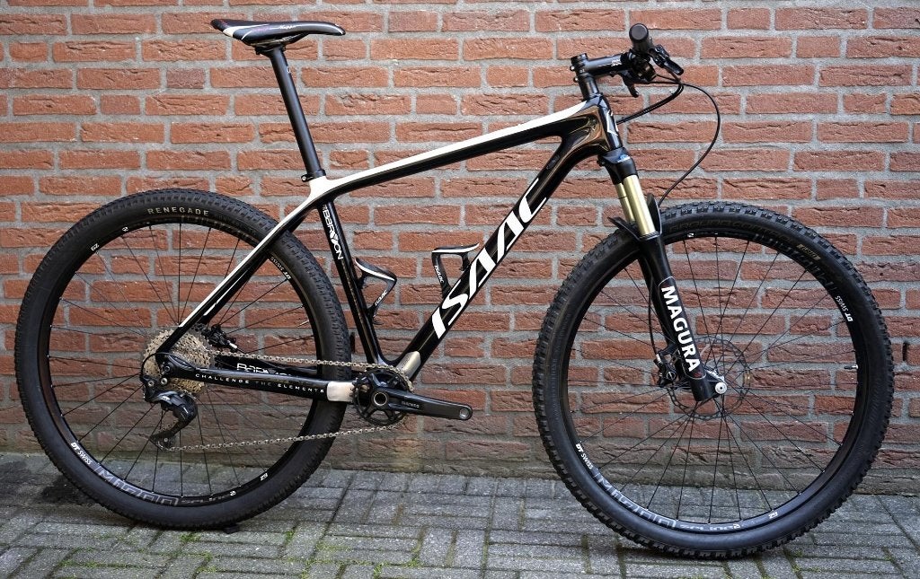 Isaac Baryon 29, carbon mtb, large, Gebruikt, Hardtail, Schijfrem, 53 tot 57 cm