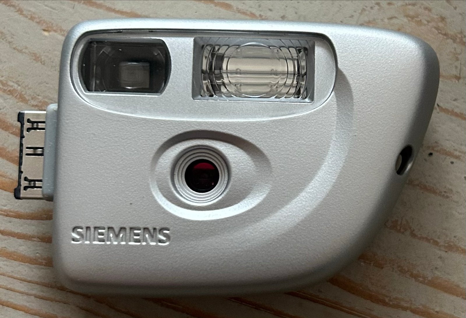 Vintage! Siemens accessoire plug-in opsteekcamera met hoesje, Ophalen of Verzenden, Gebruikt