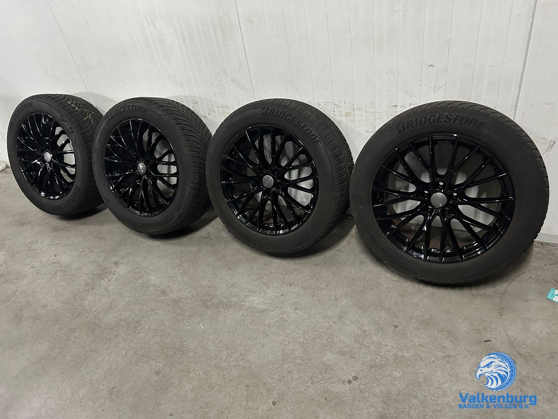 6-7mm! VW ID.4 ID.5 19 inch zwarte breedset velgen 5x112 win, Auto-onderdelen, 19 inch, Gebruikt, -, -