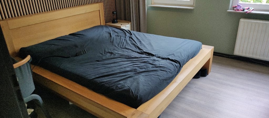 tweepersoons bed 160 bij 200, Huis en Inrichting, Slaapkamer | Bedden, Ophalen, Tweepersoons, 200 cm, 160 cm