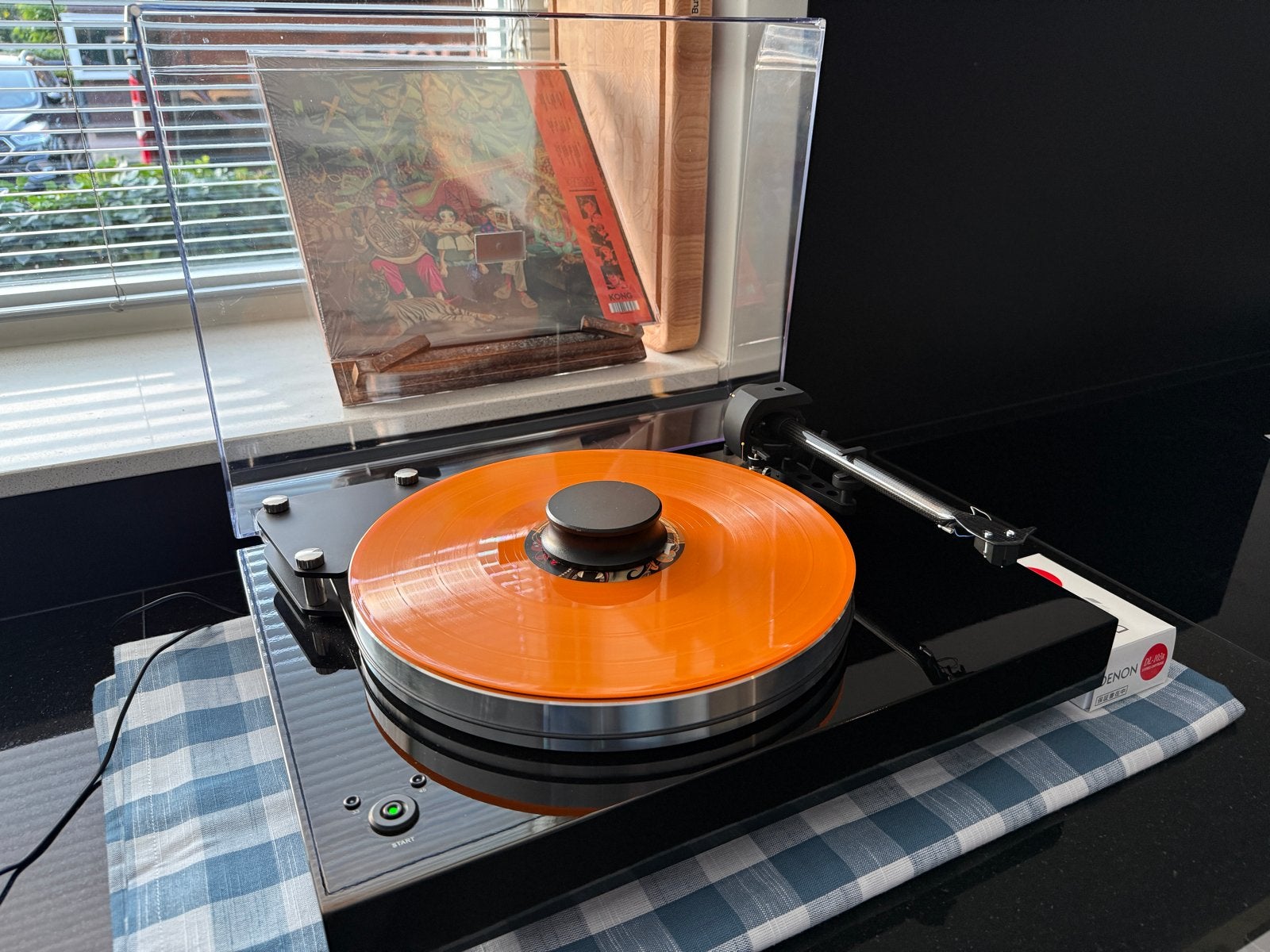 Pro-ject Xtension 9 Evolution met Denon DL103R element, Ophalen, Zo goed als nieuw, Platenspeler, Overige merken