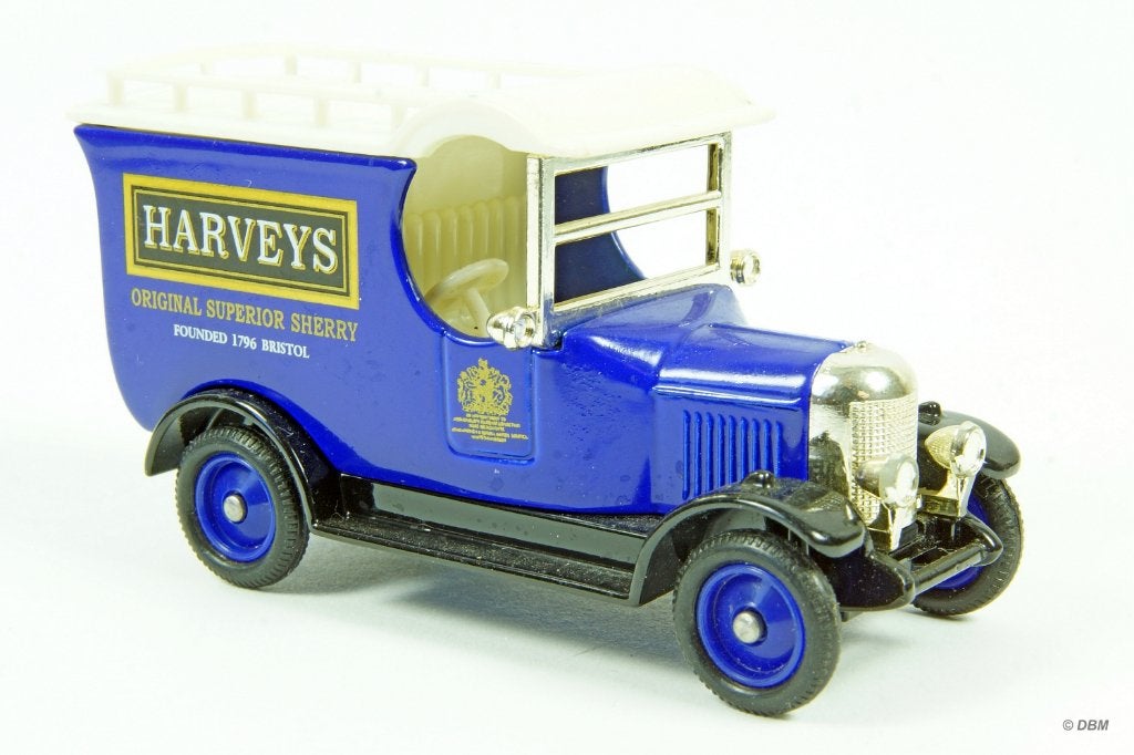 Morris Bullnose Van 1926, Harveys - Lledo, Days Gone, Ophalen of Verzenden, Auto