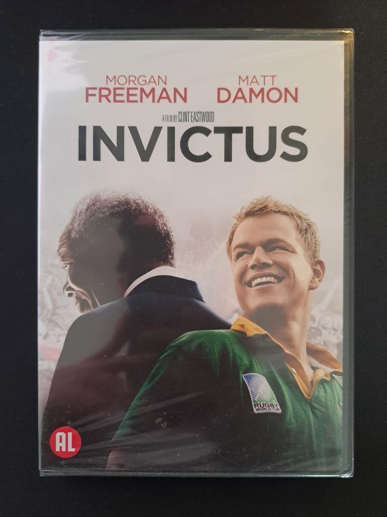 Invictus DVD - Morgan Freeman, Matt Damon (Nieuw), Vanaf 12 jaar, Ophalen of Verzenden, Nieuw in verpakking, Waargebeurd drama
