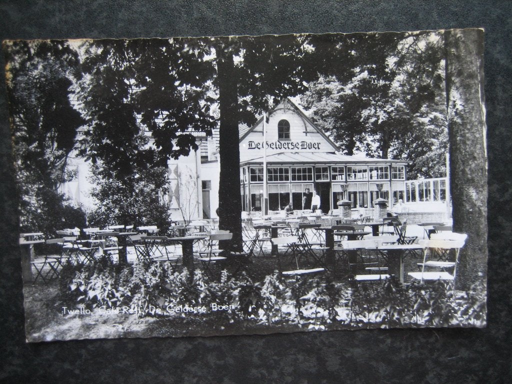 TWELLO Cafe rest. De Gelderse Boer 1964, Ophalen of Verzenden, 1960 tot 1980, Gelderland