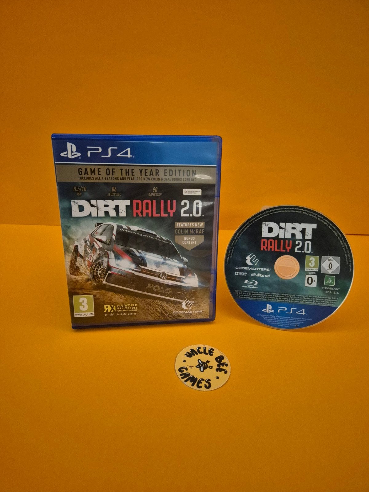 DiRT Rally 2.0, Online, Codemasters Software Company Ltd, Stoneythorpe, Southam, Warwickshire, CV47 2DL, UK, Verzenden, 1 speler