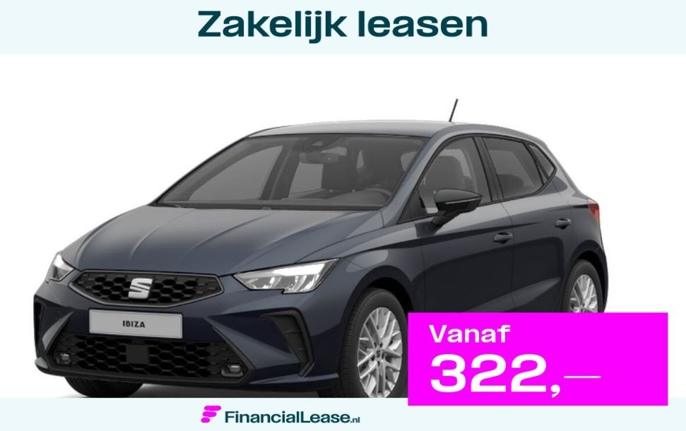 SEAT Ibiza 1.0 EcoTSI Style Plus PRIJS INCL. € 2.000,- inr, Voorwielaandrijving, 12 maanden, Stof, Euro 6