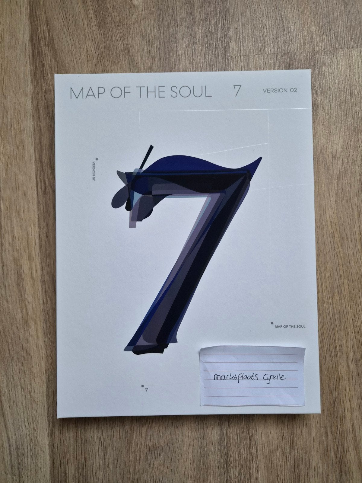 BTS - Map of the Soul 7 (Version 02), Ophalen of Verzenden, Zo goed als nieuw, Album, Gesigneerd