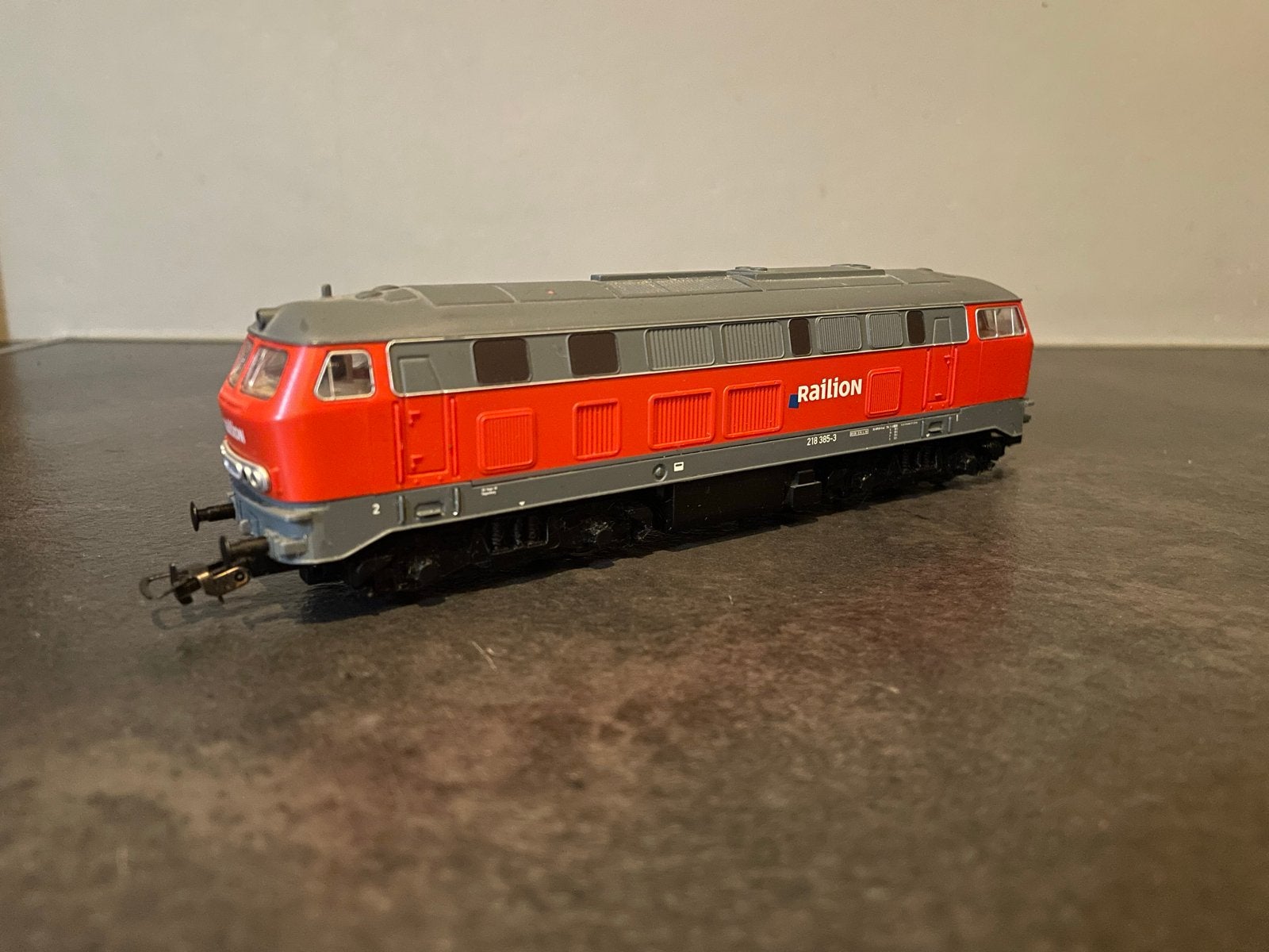 Piko Railion BR218 Locomotief - Nette staat, mist buffer, Hobby en Vrije tijd, Ophalen of Verzenden, Gebruikt, Locomotief, Piko