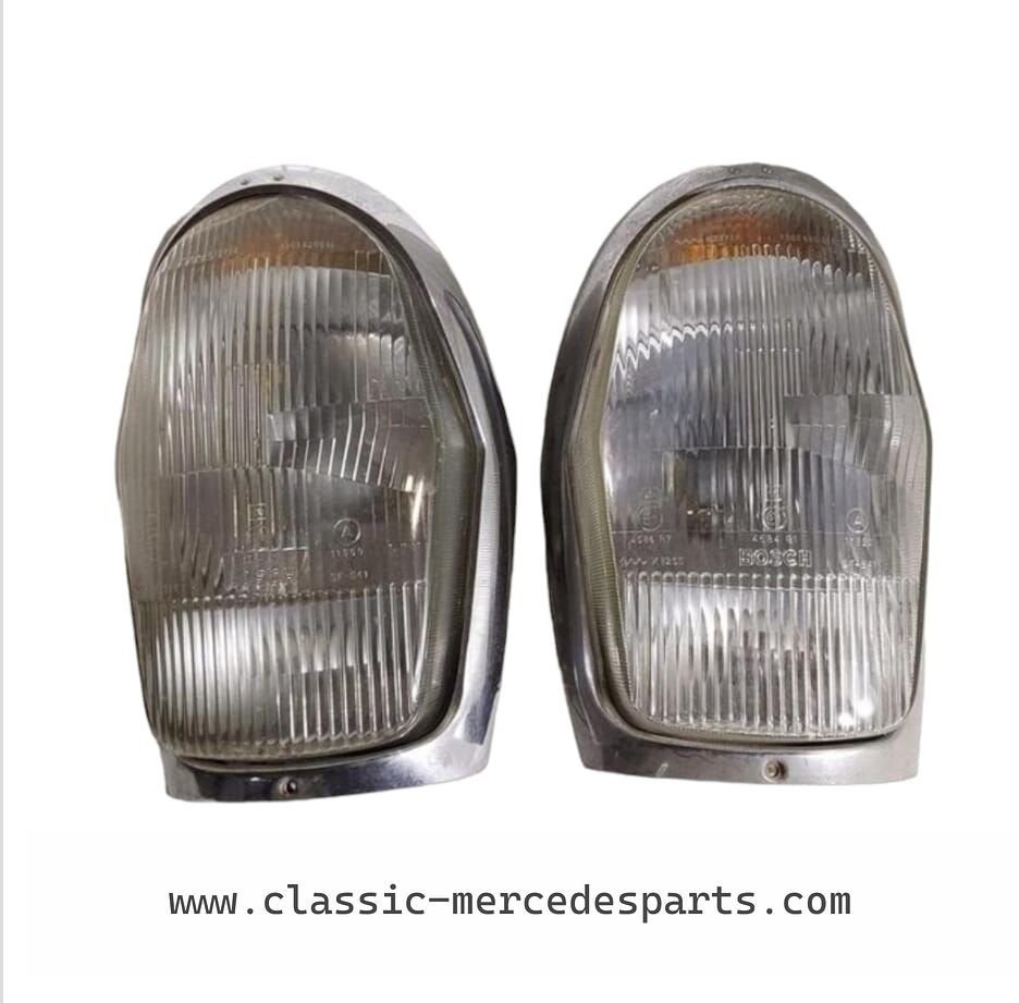 Koplampen set Mercedes W108, Auto-onderdelen, Verlichting, Gebruikt, -, Ophalen of Verzenden, -