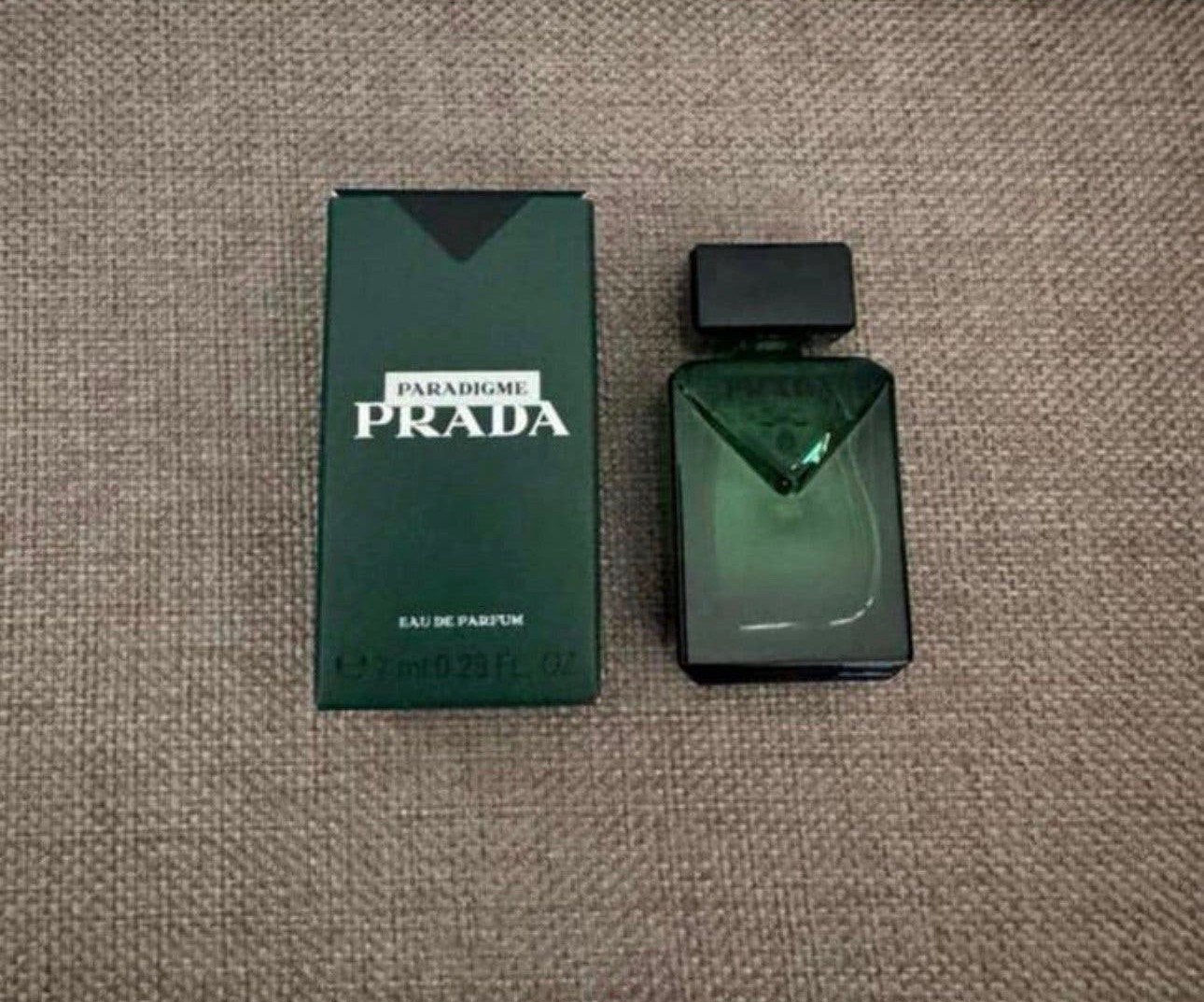 Prada paradigme eau de parfum 7 ml mini miniatuur nieuw!, Verzenden, Nieuw, Miniatuur, Gevuld