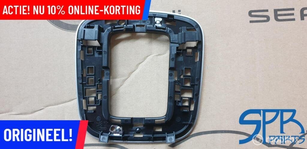 VW POLO 6C DSG Pook OMRANDING CHROME LIJST RAND AUTOMAATPOOK, Volkswagen, Nieuw, Ophalen of Verzenden, Volkswagen