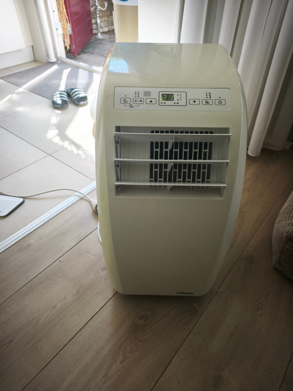 Tristar Mobiele Airco AC-5521 met Afstandsbediening, Ophalen, Gebruikt, Minder dan 60 m³, 3 snelheden of meer