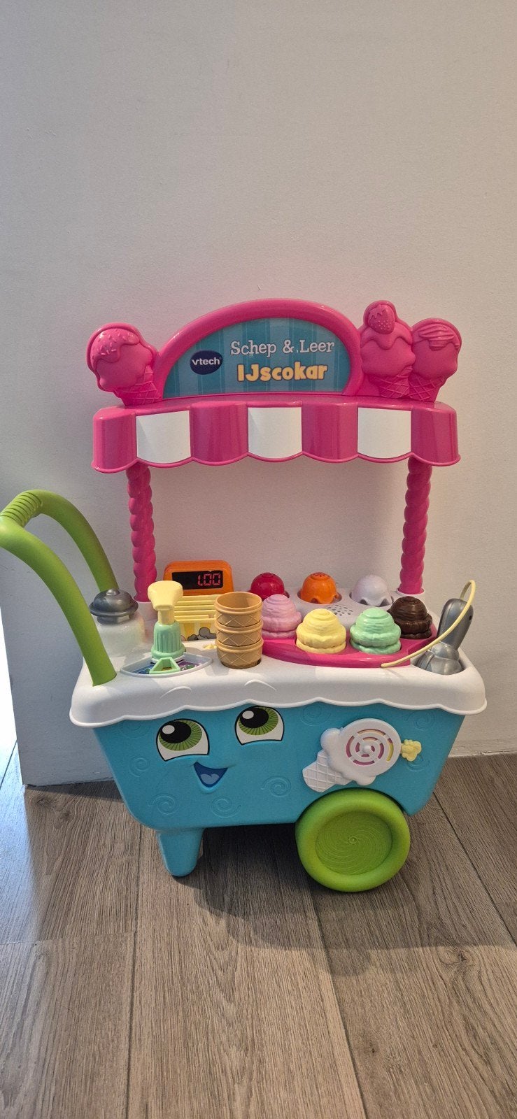 VTech Schep & Leer Ijscokar, Ophalen, Kunststof