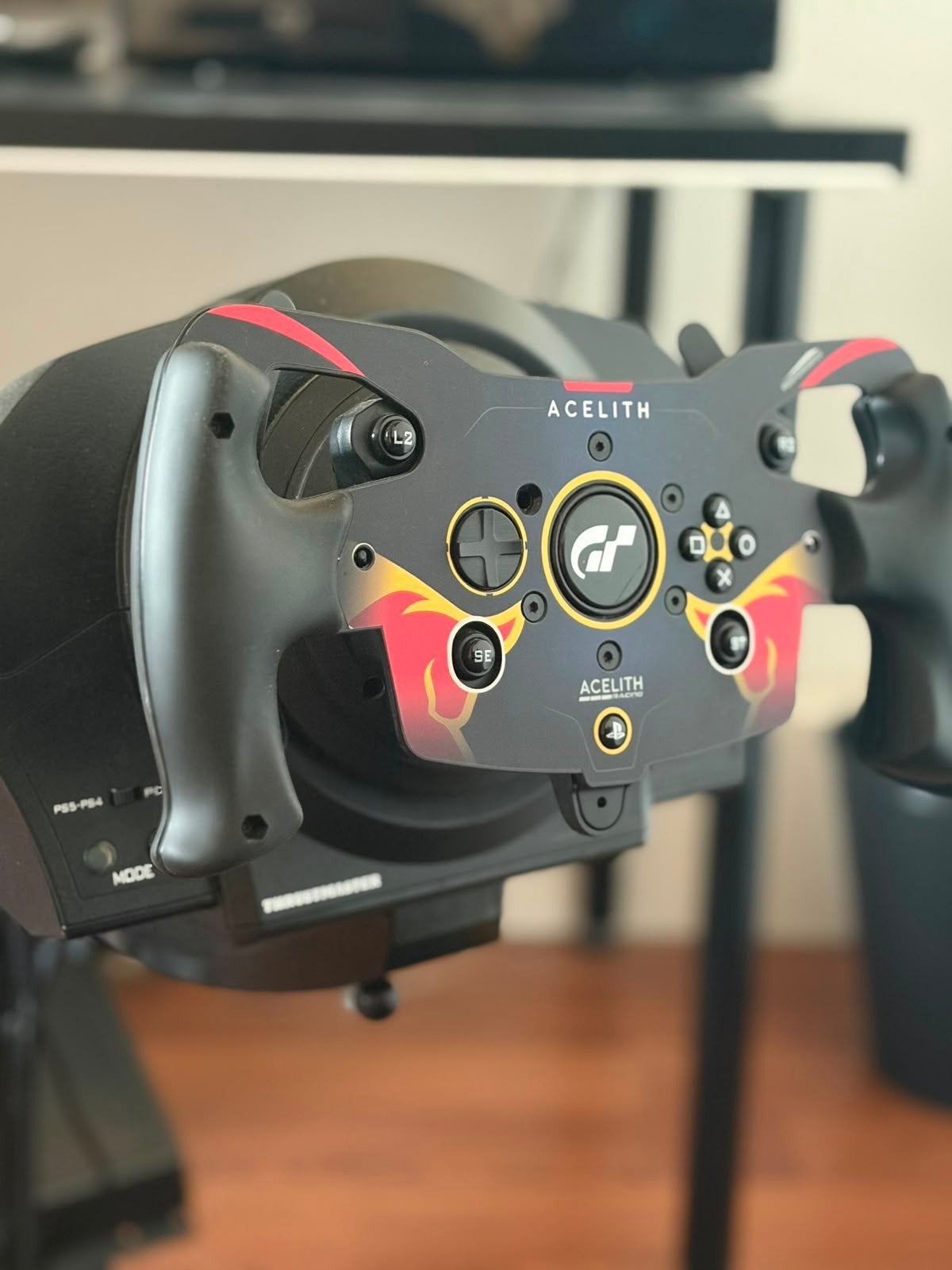 Thrustmaster t300 rs gt + add on + playseat, Spelcomputers en Games, Ophalen, Zo goed als nieuw, Stuurtje of Sportattribuut