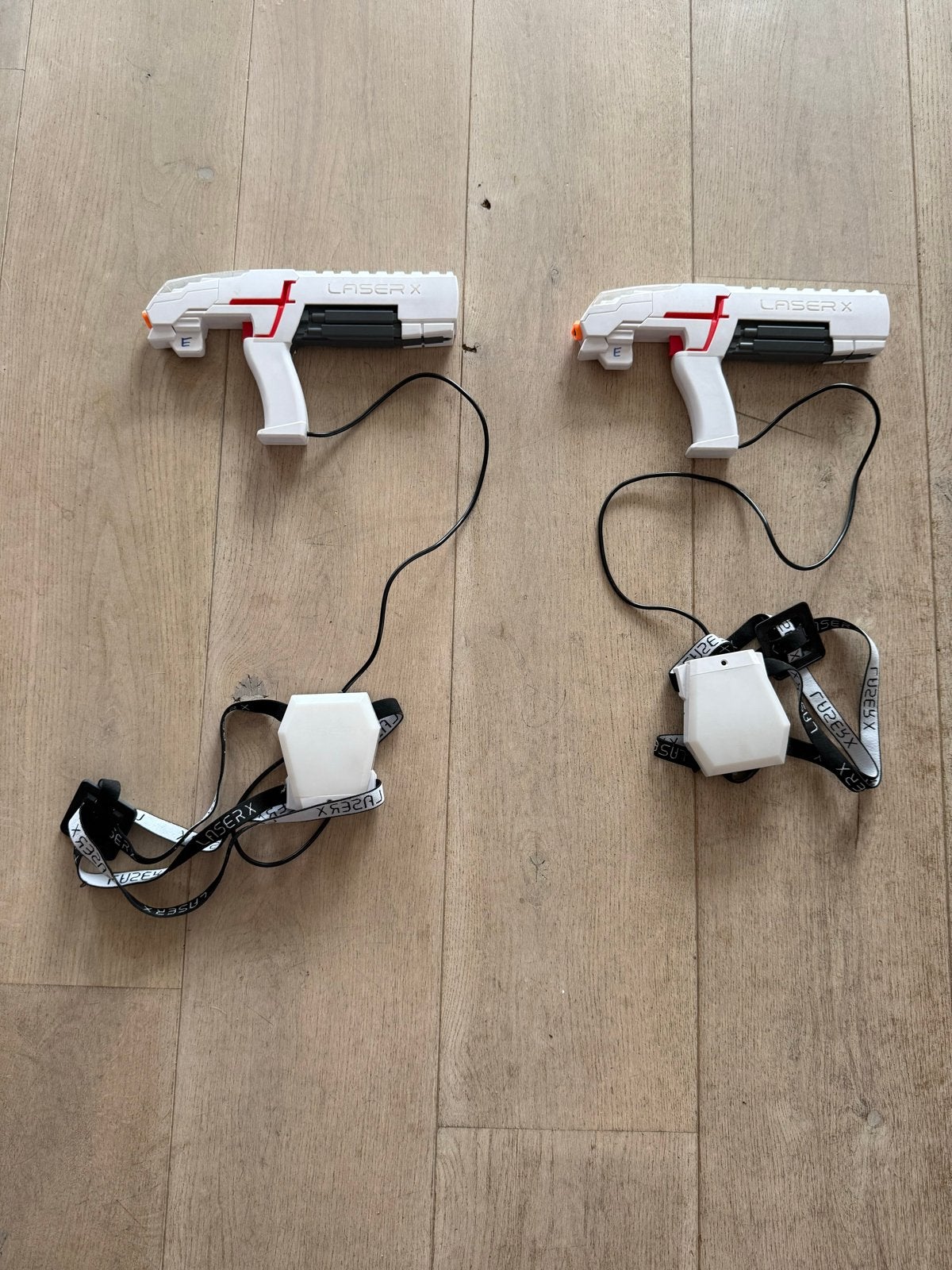Laser X Laser Tag Set - 2 Blasters en Ontvangers, Kinderen en Baby's, Ophalen, Gebruikt