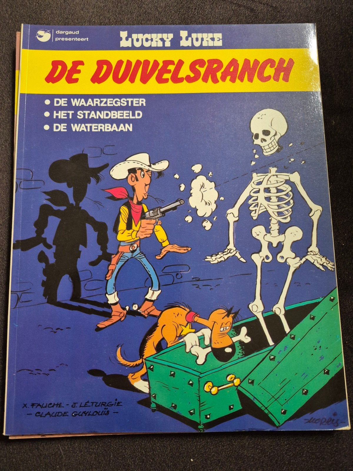 Lucky Luke - De Duivelsranch - Stripboek, Eén stripboek, Ophalen of Verzenden, Zo goed als nieuw