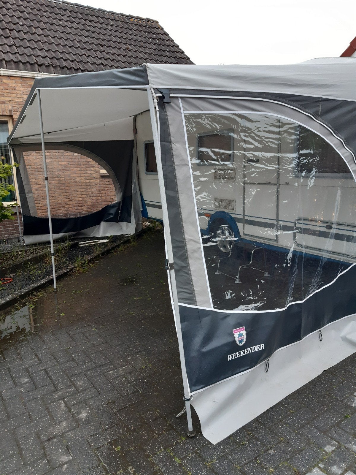 Walker Weekender, caravanluifel. Maat 12, Ophalen, Gebruikt, Walker Campingstyle