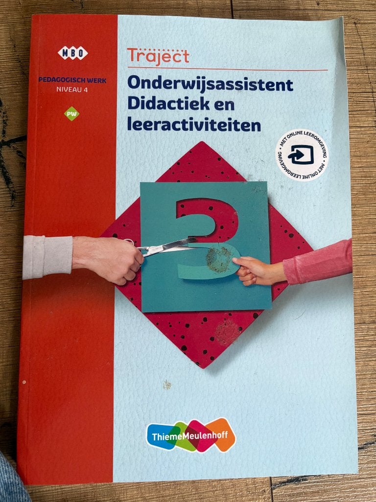 Onderwijsassistent: Didactiek en leeractiviteiten, Verzenden, ThiemeMeulenhoff, Zo goed als nieuw, MBO