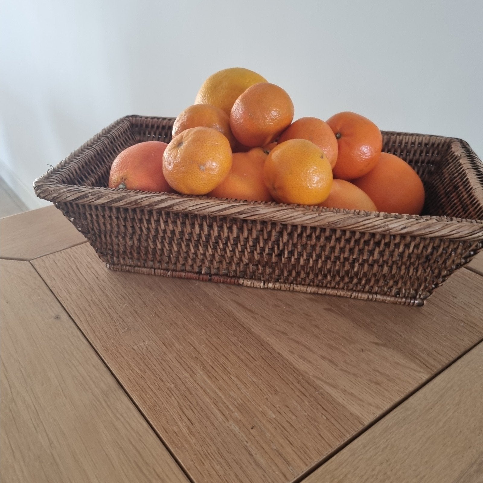 Birma rieten mand voor brood/fruit - 35x19x10 cm, Ophalen of Verzenden