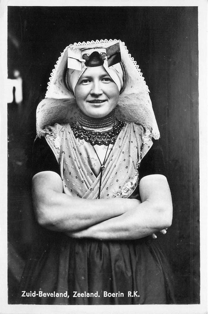 388-183-021 Zeeland Boerin, Verzenden, Voor 1920, Zeeland