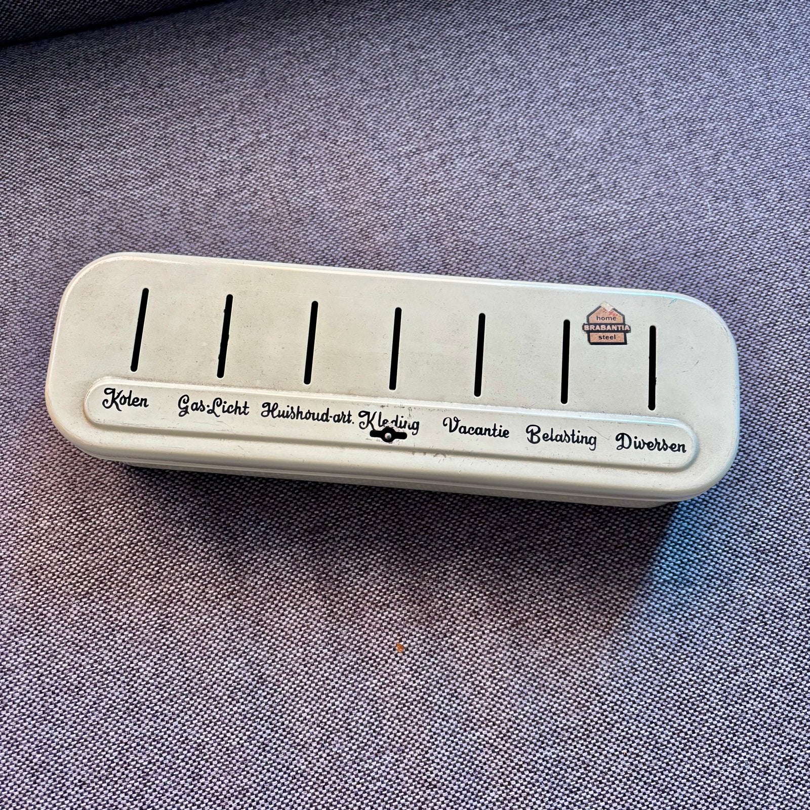 Brabantia Vintage Budgetbox / Spaarpot - Jaren '50/'60, Ophalen of Verzenden