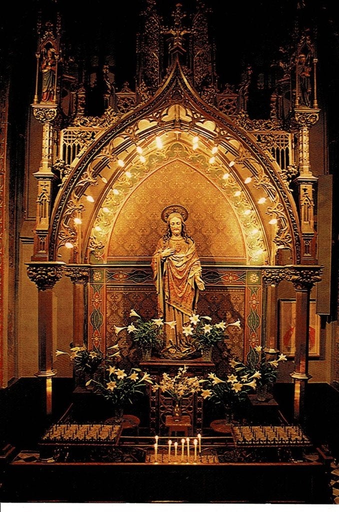 Amsterdam, interieur Kerk v/d H. Franciscus, Ophalen of Verzenden, Ongelopen, Noord-Holland