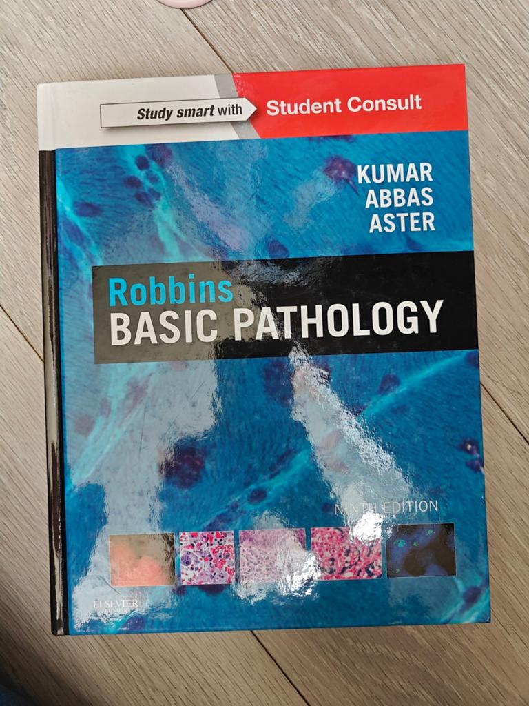 Robbins Basic Pathology - 9e editie, Boeken, Studieboeken en Cursussen, Zo goed als nieuw, WO, Beta, Ophalen