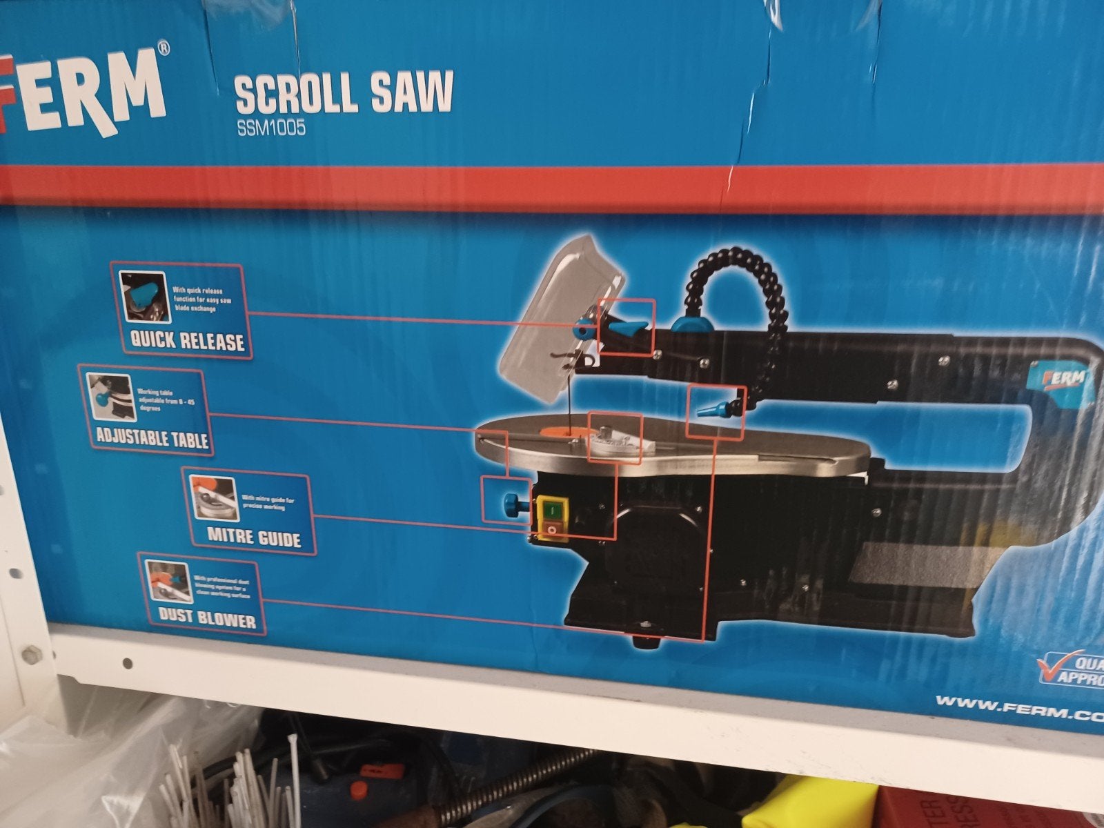 Te koop hobby figuurzaag merk ferm, Ophalen of Verzenden, Nieuw