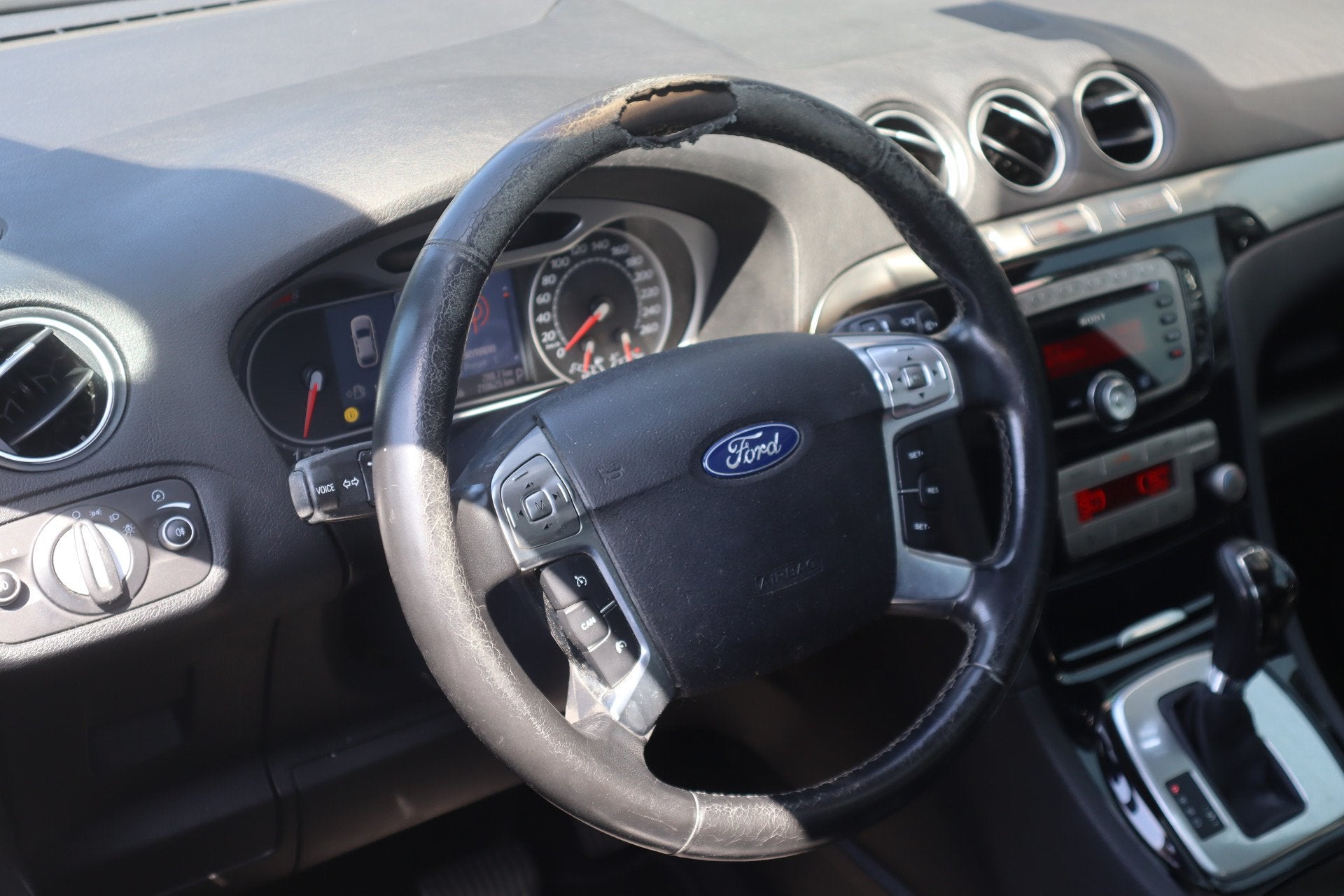 Ford S-Max 2.0 EcoBoost S Edition | Pano | Leder | Trekhaak, Auto's, Ford, Euro 5, 1976 cc, Gebruikt, Zwart