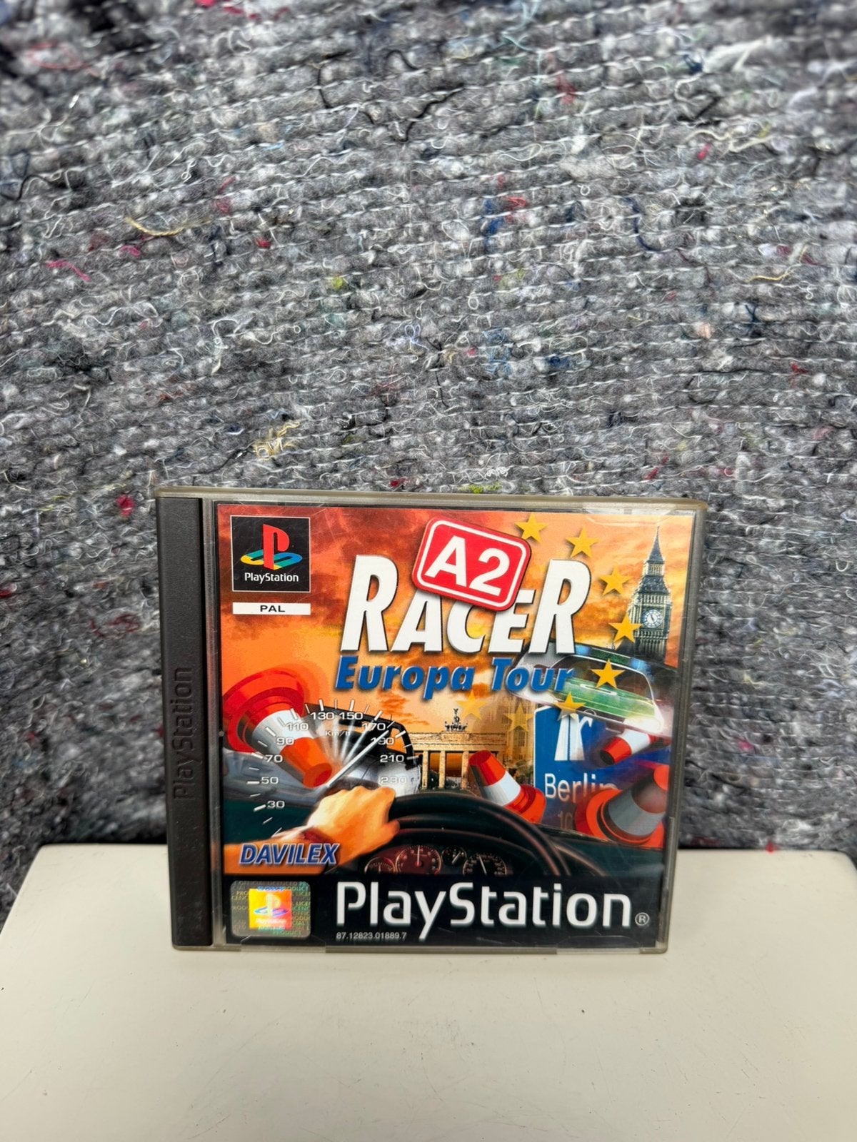 Playstation 1 spel/game/disc racer A2, Ophalen, 1 speler, Racen en Vliegen, Zo goed als nieuw