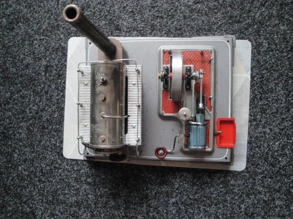 Stoommachine Wilesco D20, mist Onderdelen. Werkt Goed!!, Ophalen of Verzenden, Gebruikt, Groter dan 1:32